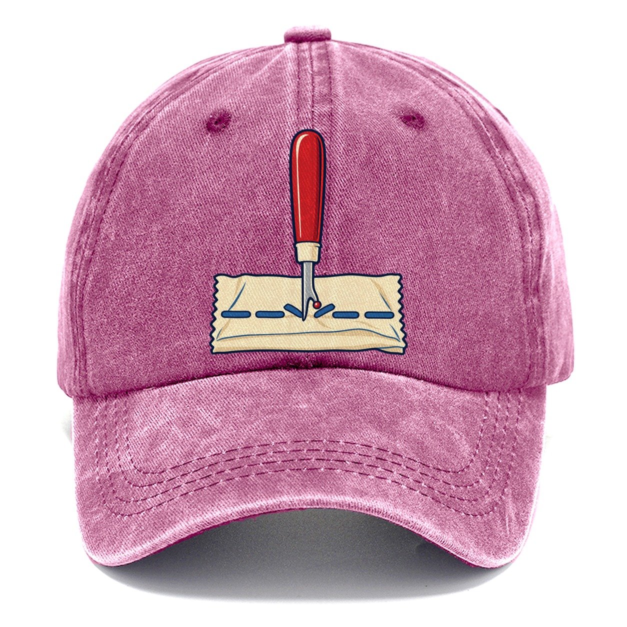Seam Ripper Study Sewing And Quilting Classic Cap – Dusty Rose