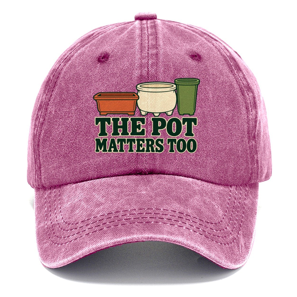 The Pot Matters Too Bonsai Classic Cap – Dusty Rose