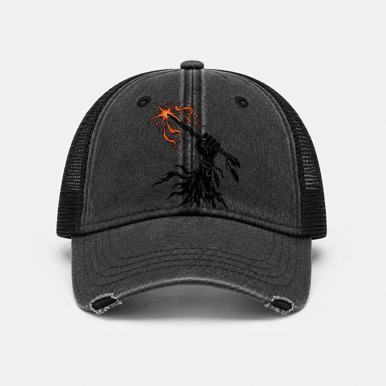 Black — front view