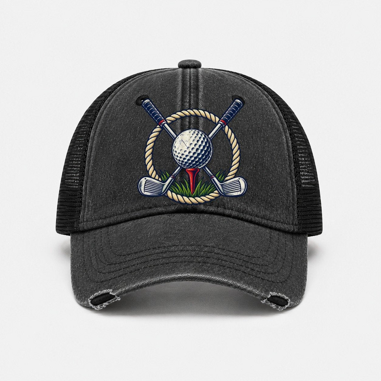 Black — front view