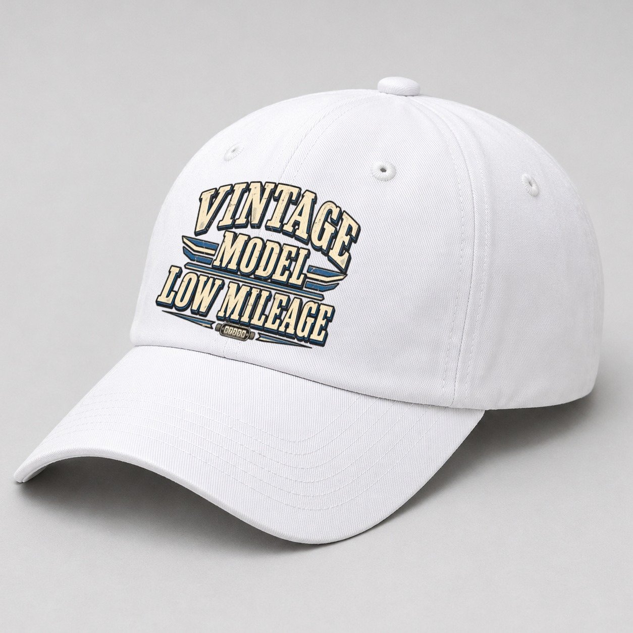 White — angle view