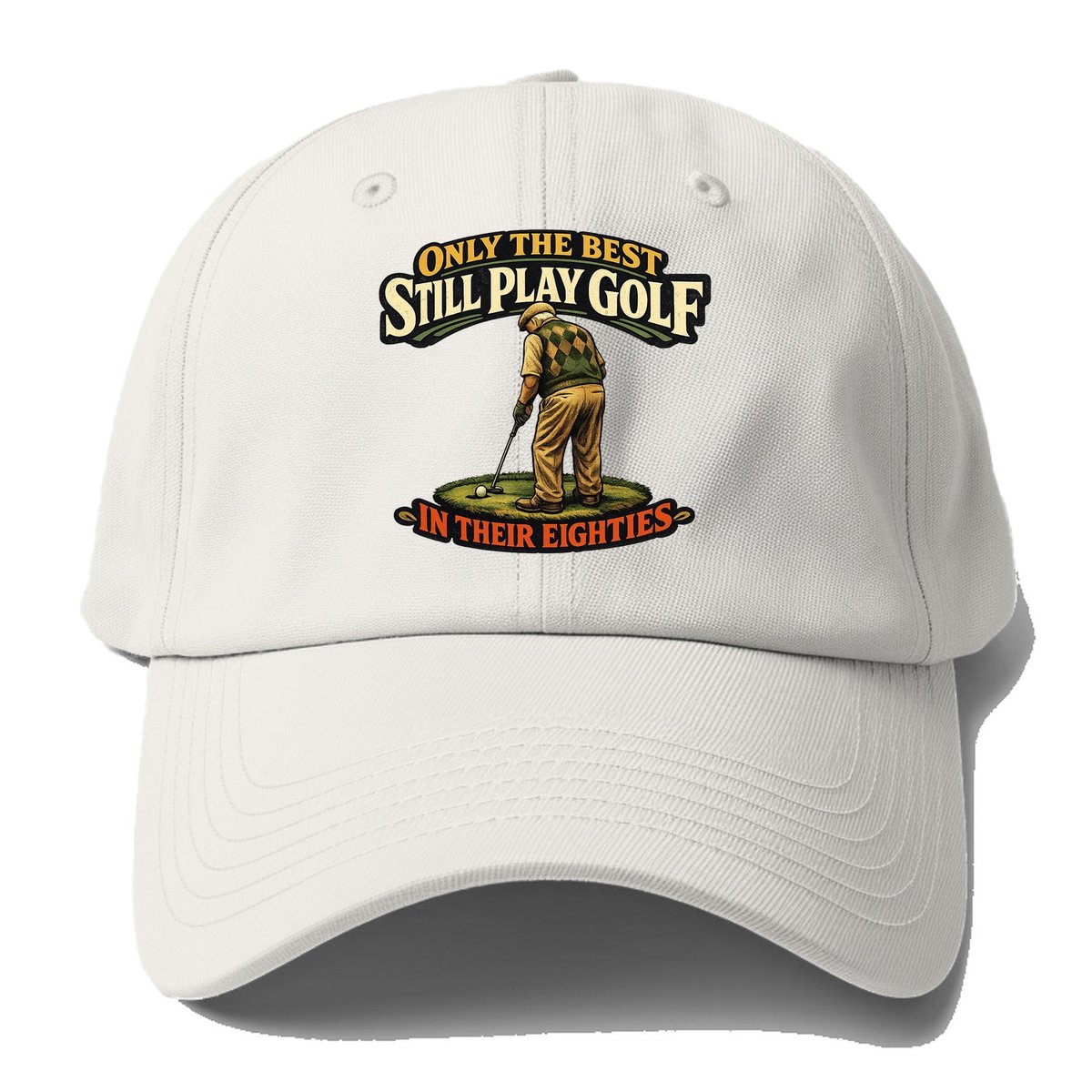 Still Play Golf In Their Eighties Baseball Cap – Off White