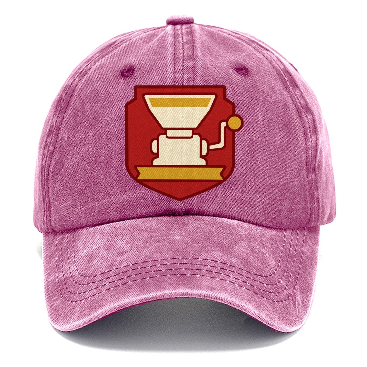 Grain Mill Crest Classic Cap – Dusty Rose