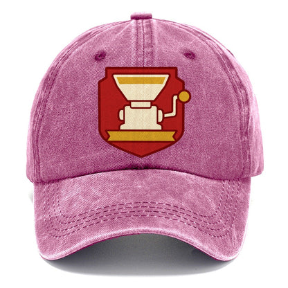 Grain Mill Crest Classic Cap – Dusty Rose
