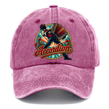 Accordion Crest Music Instruments Classic Cap – Dusty Rose