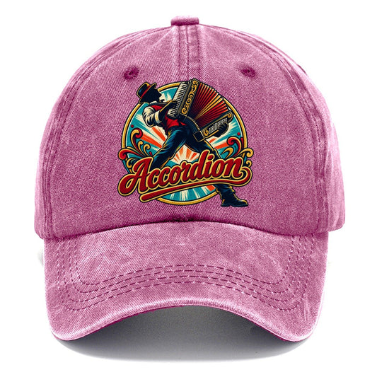Accordion Crest Music Instruments Classic Cap – Dusty Rose