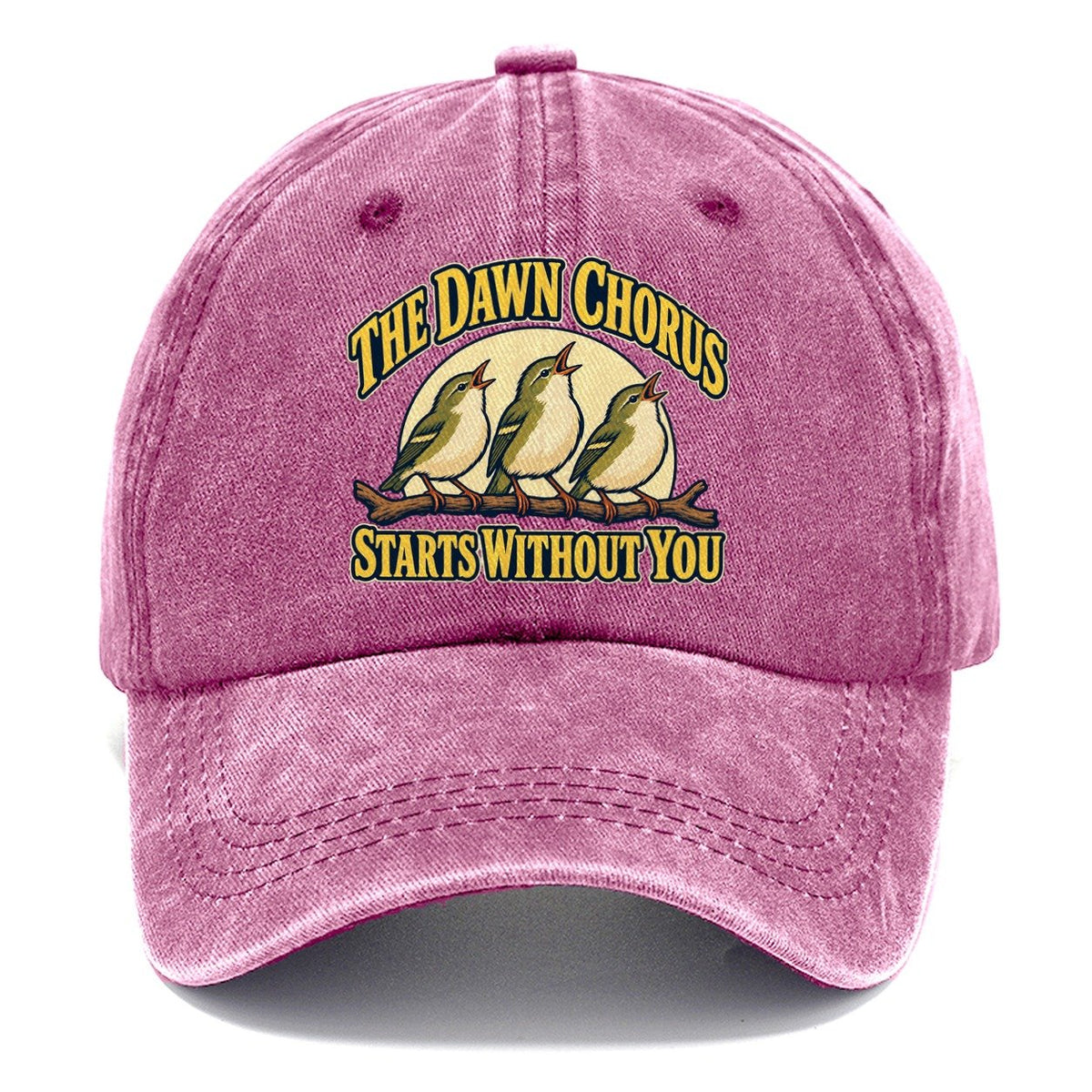 The Dawn Chorus Birdwatching Classic Cap – Dusty Rose