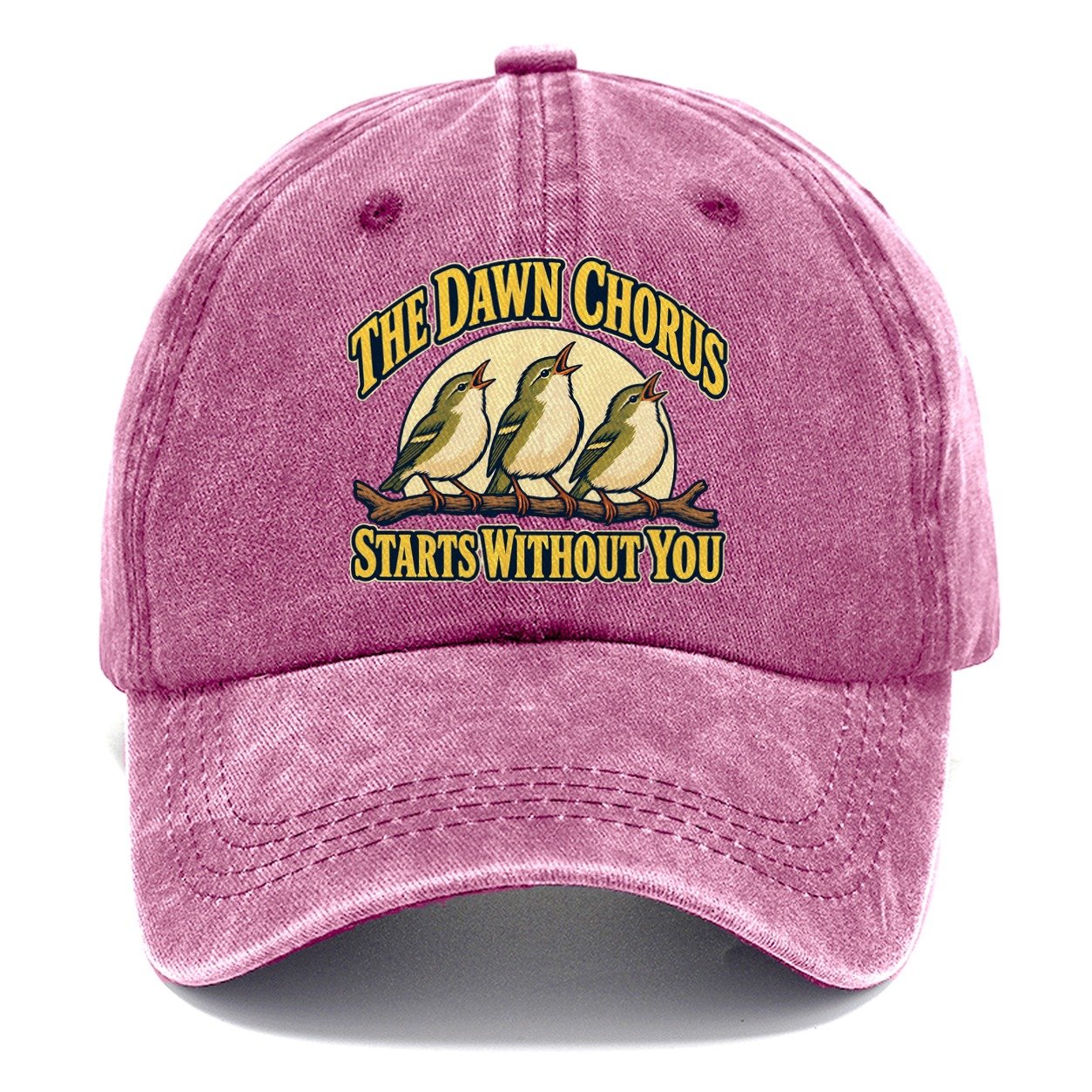 The Dawn Chorus Birdwatching Classic Cap – Dusty Rose