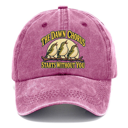 The Dawn Chorus Birdwatching Classic Cap – Dusty Rose