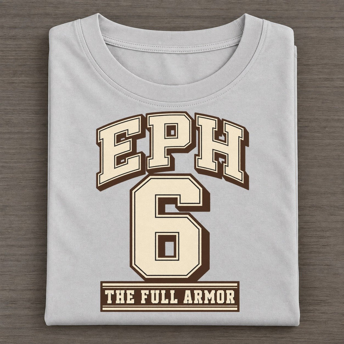 Ephesians 6 Varsity Chapel Varsity Classic T-shirt – Grey