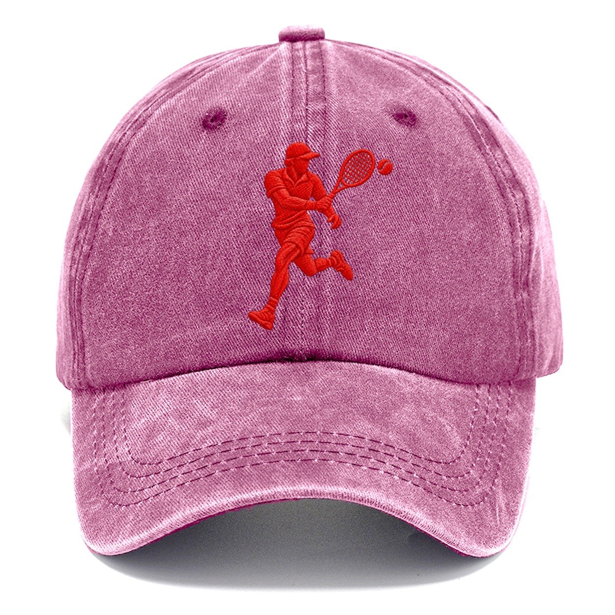 Tennis Running Forehand Micro Motion Mark Classic Cap – Dusty Rose
