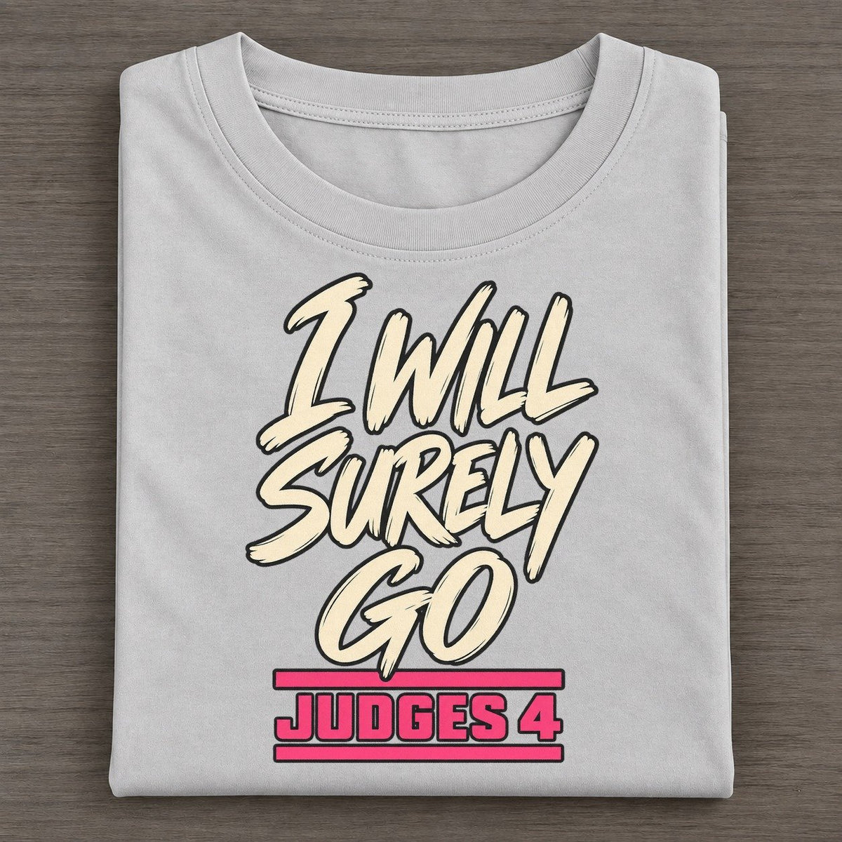I Will Surely Go Daughters Of Deborah Classic T-shirt – Grey