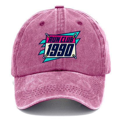 Race Bib 1990 Run Club 90S Running Clubs Classic Cap – Dusty Rose