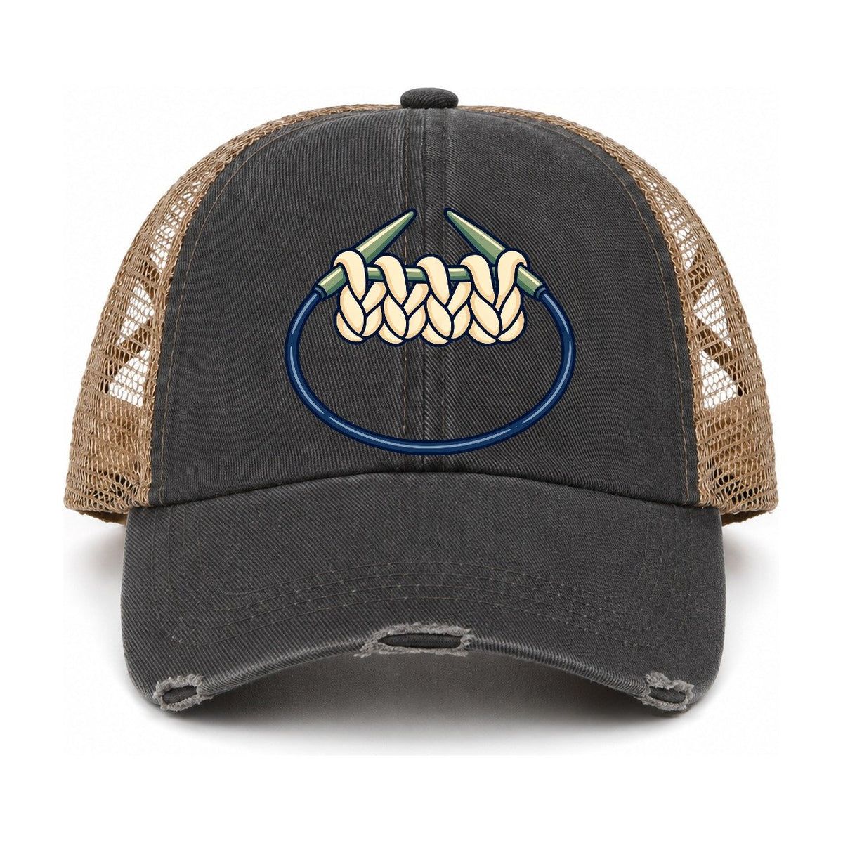 Washed Black-Khaki — front view