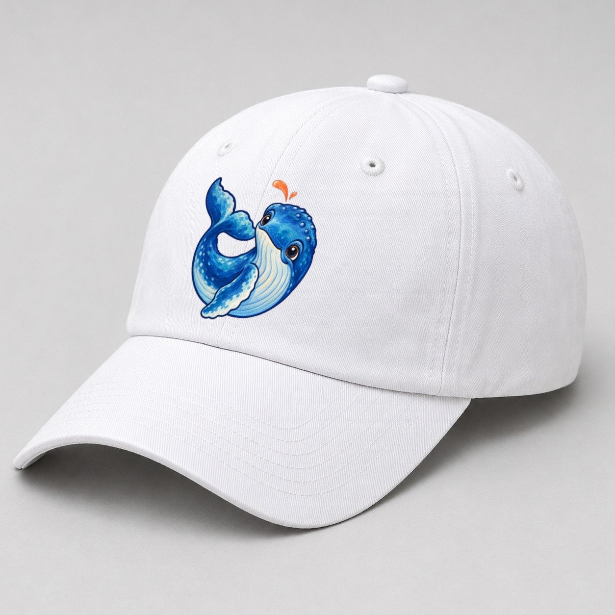 White — angle view