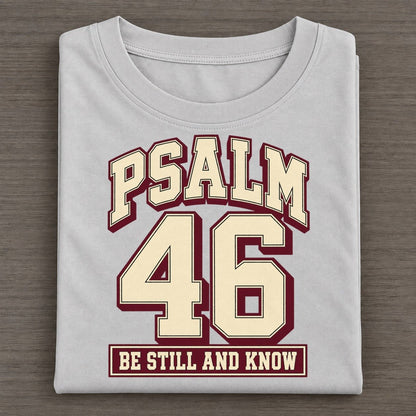Psalm 46 Varsity Chapel Varsity Classic T-shirt – Grey