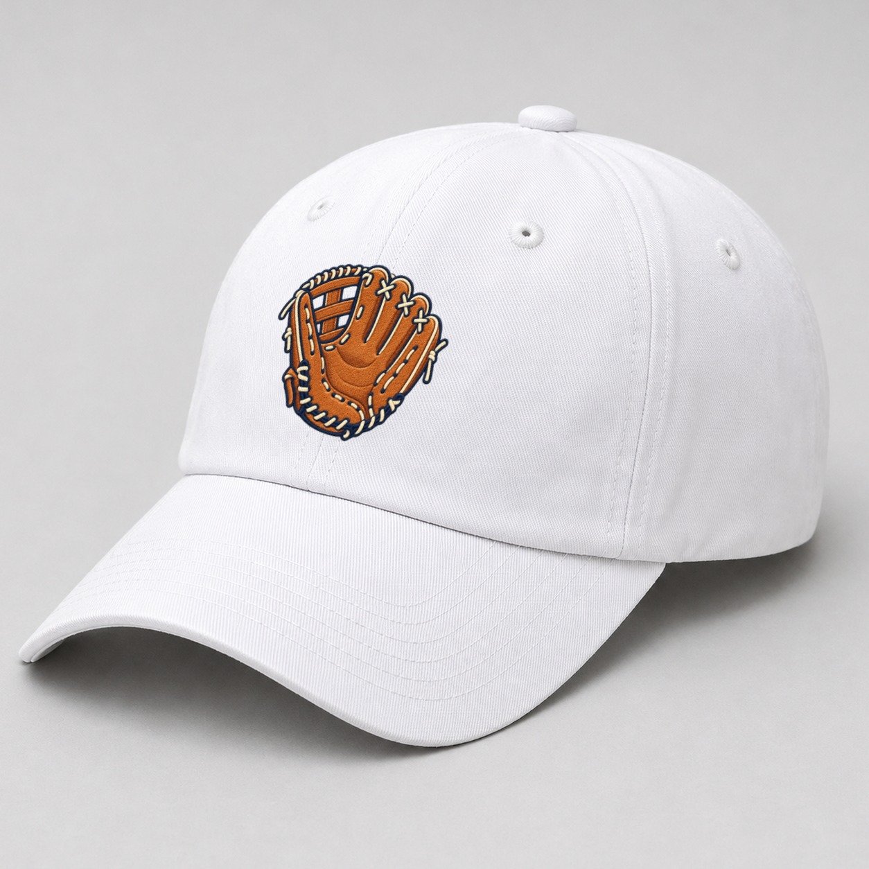 White — angle view