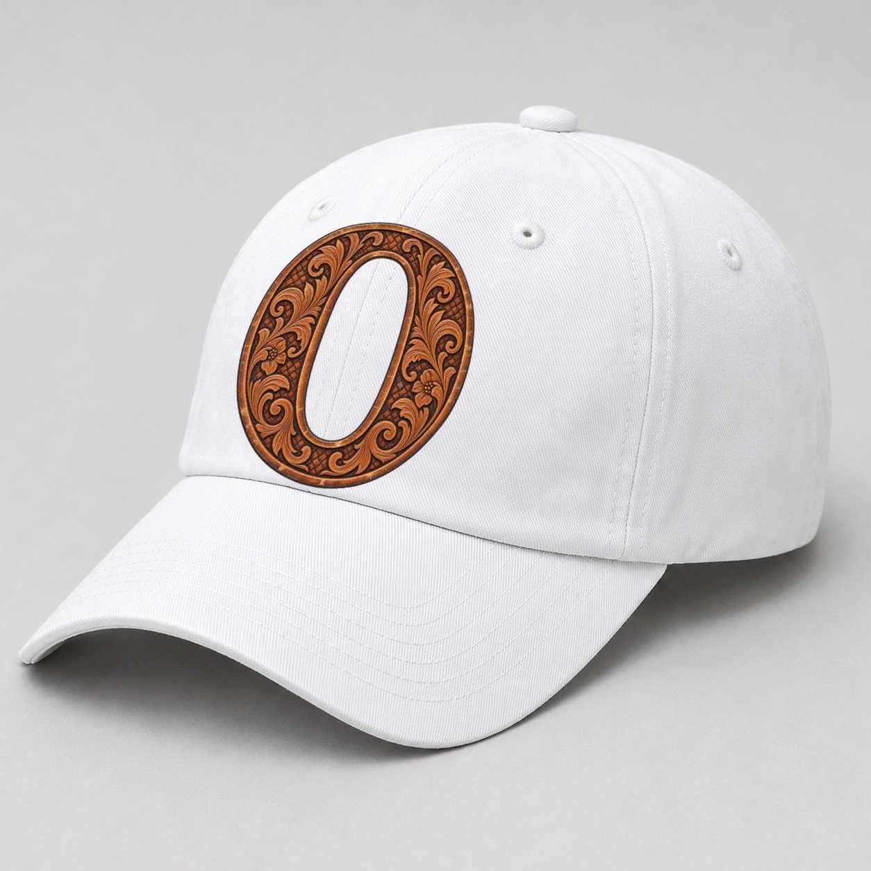 White — angle view