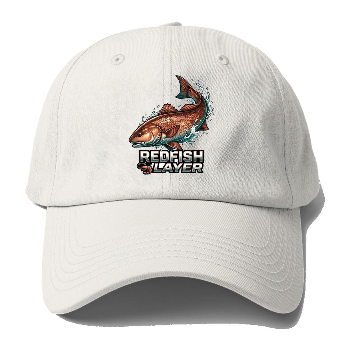 Redfish Layer Baseball Cap – Off White