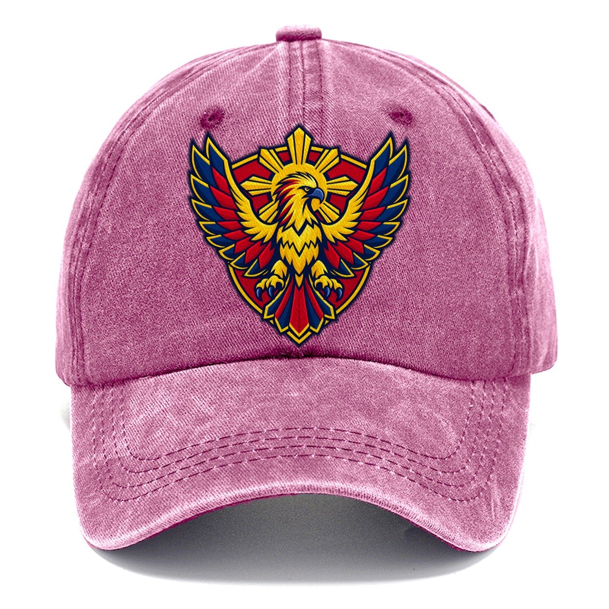 Philippines Minimal Emblem Country Logos Classic Cap – Dusty Rose