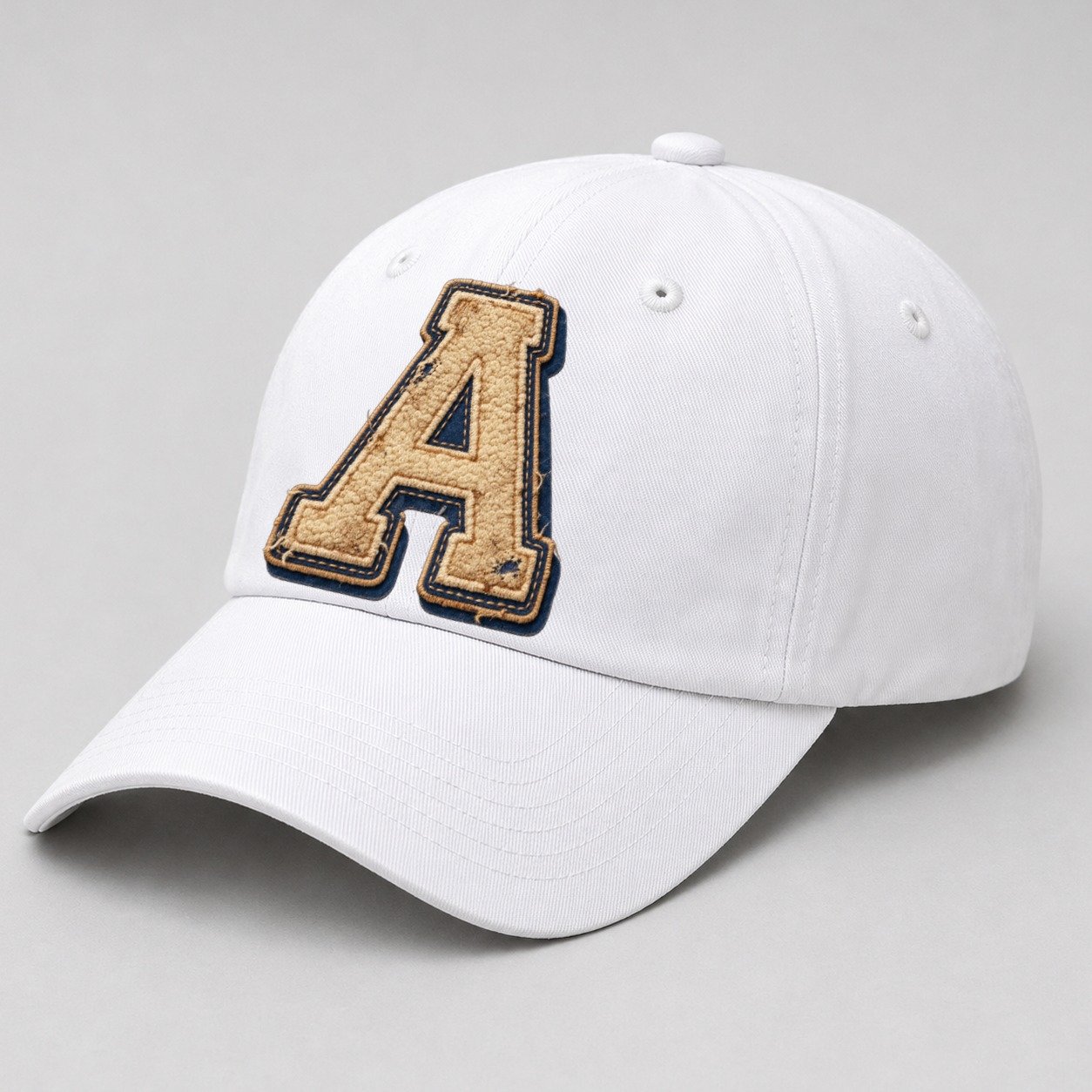 White — angle view