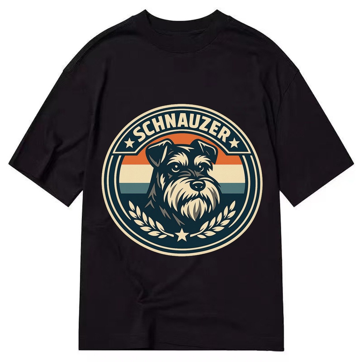 Noble Schnauzer Emblem 00e2f7ecb7d9 1770539386634 Classic T-shirt – Black