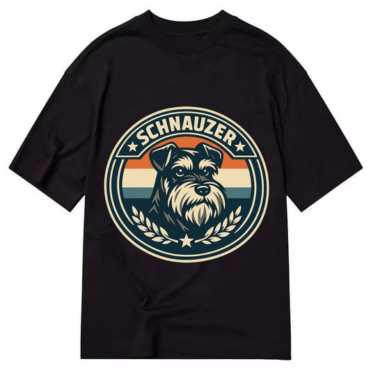 Noble Schnauzer Emblem 00e2f7ecb7d9 1770539386634 Classic T-shirt – Black