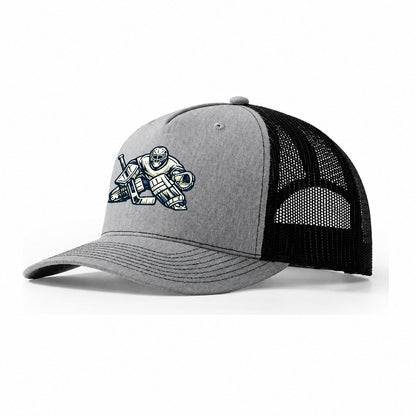 Hockey Goalie Trucker Hat – Sport Grey-Black