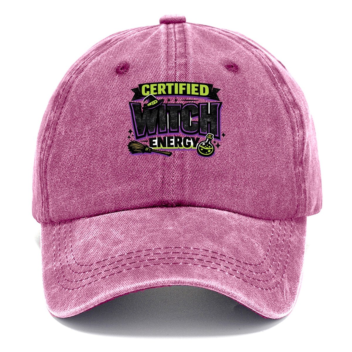 Certified Witch Energy Classic Cap – Dusty Rose