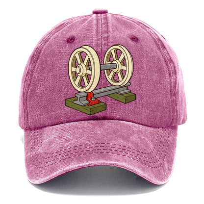 Wheelset On A Rail Model Railways Classic Cap – Dusty Rose