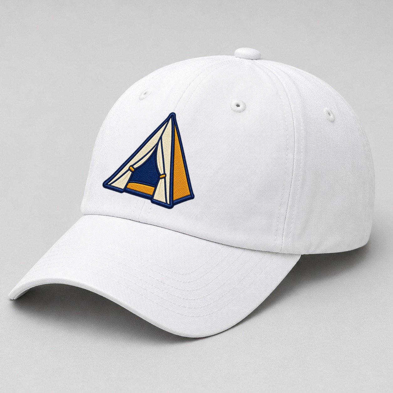 White — angle view