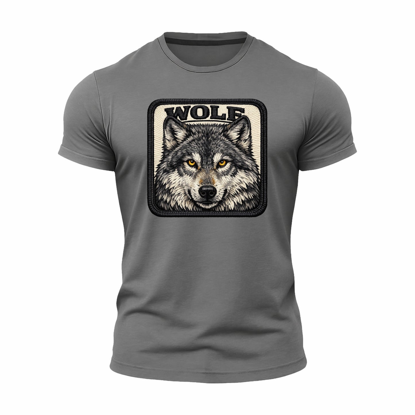 Wolf Athletic Tee – Grey