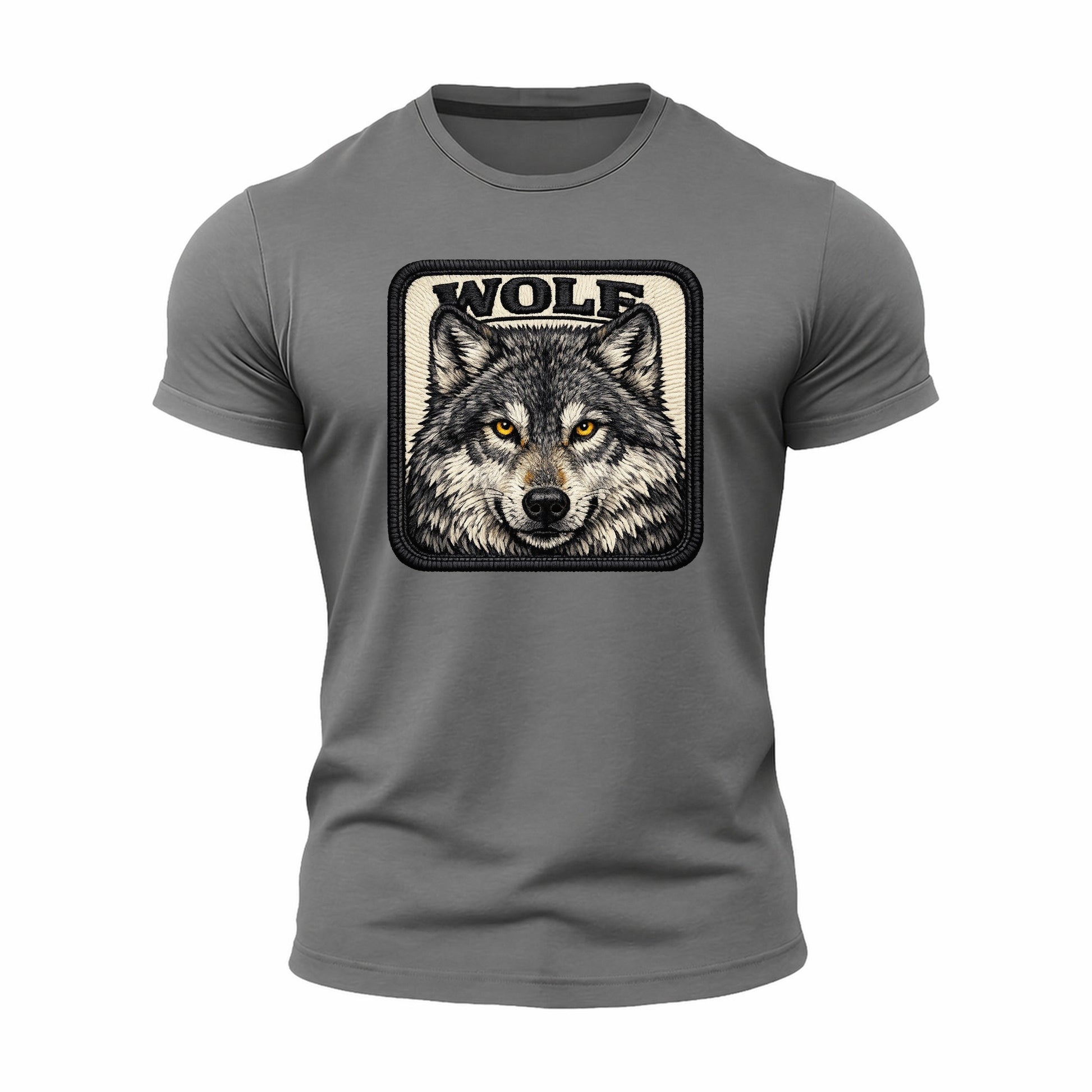 Wolf Athletic Tee – Grey