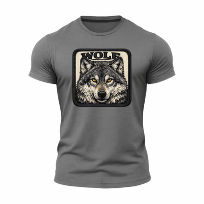 Wolf Athletic Tee – Grey