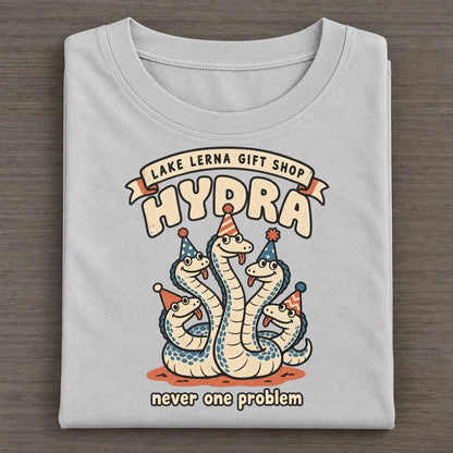 Hydra Olympus Gift Shop Classic T-shirt – Grey