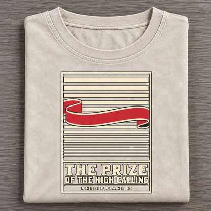 The Prize Of The High Calling Pit Board Parables Vintage T-shirt – Off White