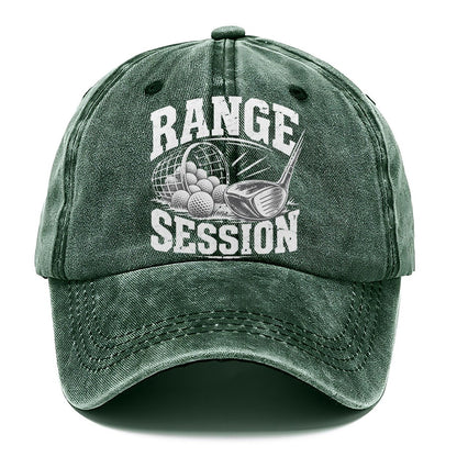 Range Session Golf Life Classic Cap – Forest Mist