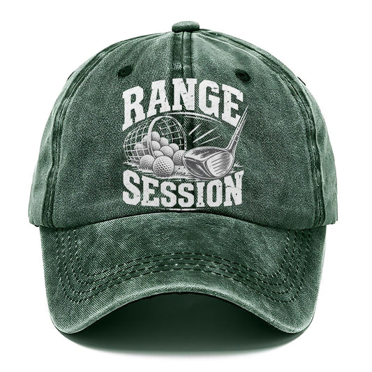 Range Session Golf Life Classic Cap – Forest Mist