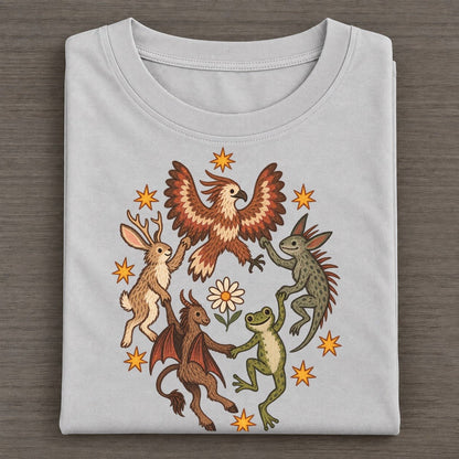 The Whole Band Cryptid Hoedown Classic T-shirt – Grey