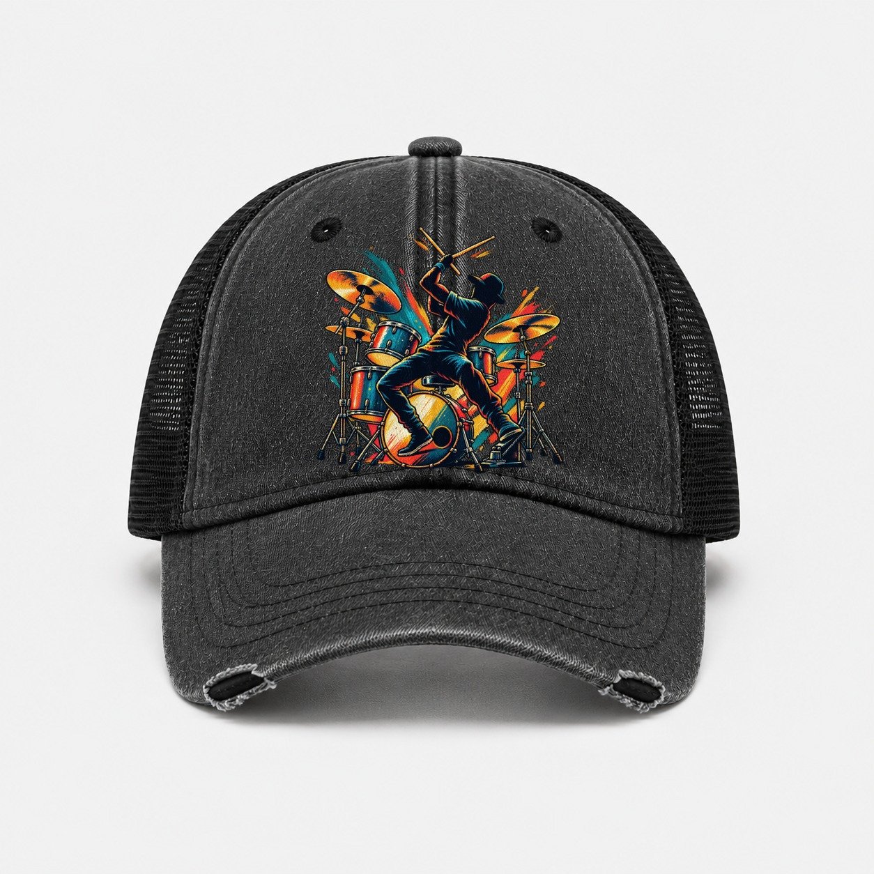 Black — front view