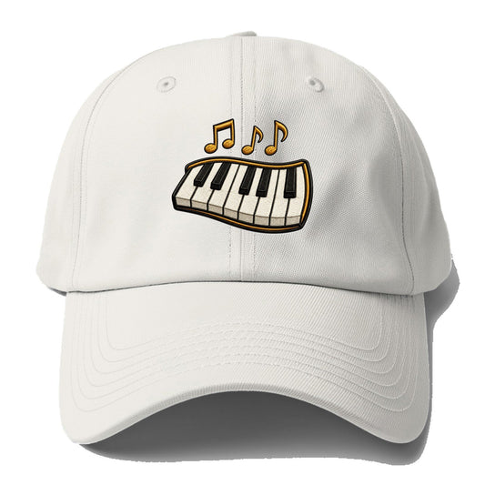 Piano Keys V2 Baseball Cap – Off White