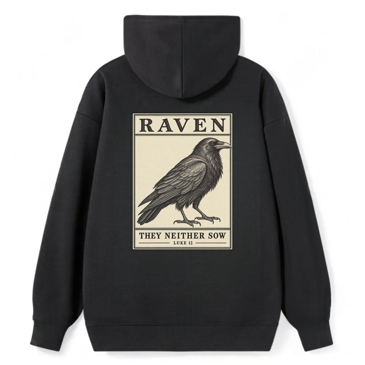 Raven Specimen Plate Creature Canticle Classic Pullover Hoodie – Black