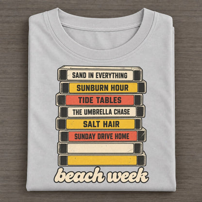 Beach Week Rewind Shelf Classic T-shirt – Grey