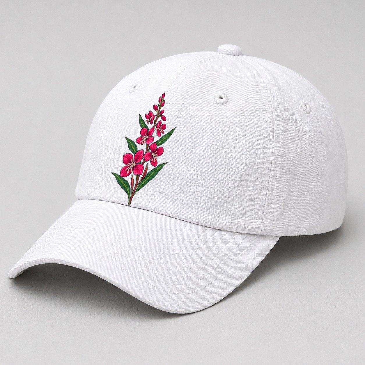 White — angle view