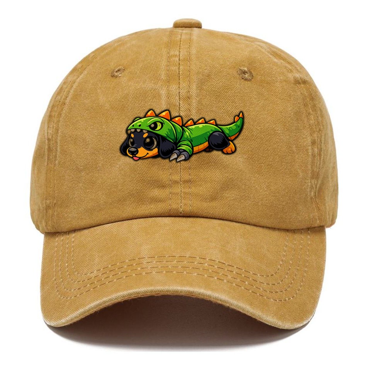 Dachshund Velociraptor Energy Classic Cap – Golden Harvest