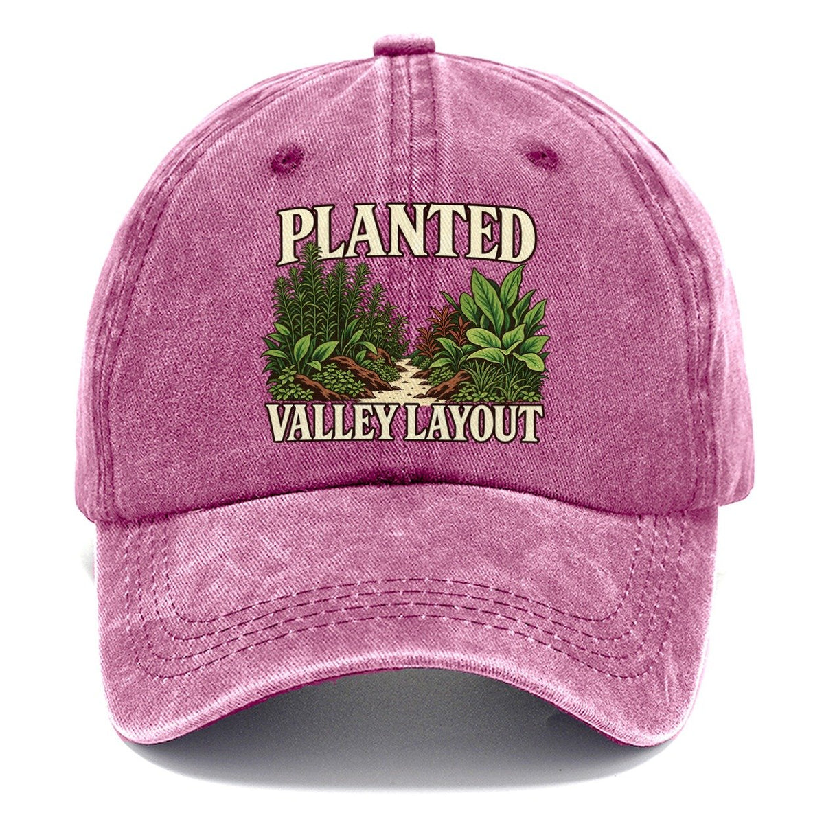 Planted Valley Layout Aquarium Keeping Classic Cap – Dusty Rose
