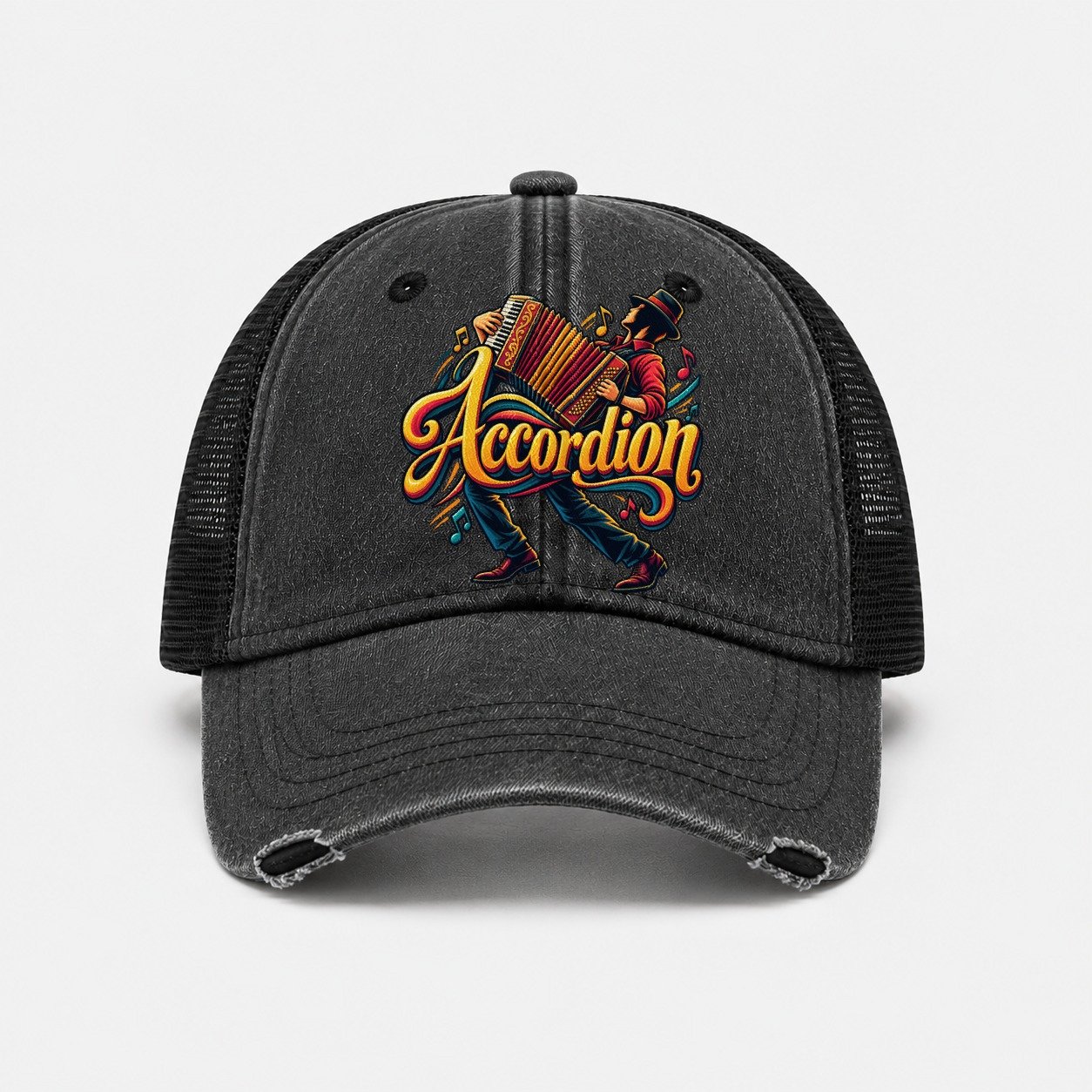 Black — front view