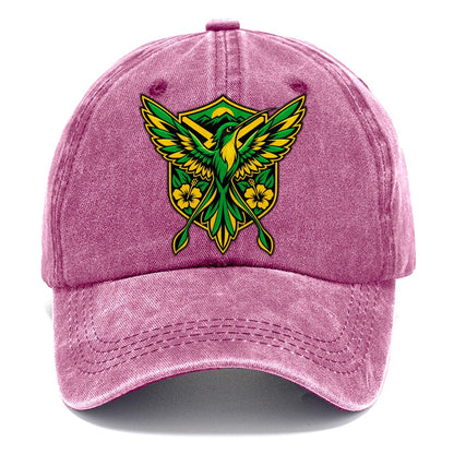 Jamaica Minimal Emblem Country Logos Classic Cap – Dusty Rose