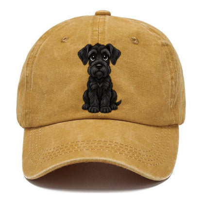 Giant Schnauzer Sitting Sweetheart Classic Cap – Golden Harvest