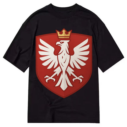Poland White Eagle Classic T-shirt – Black